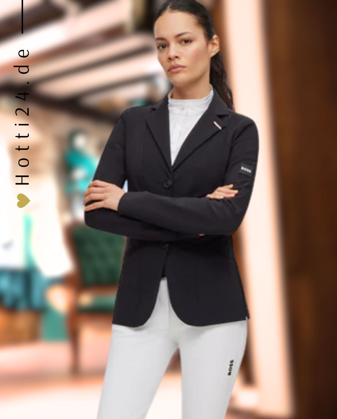 BOSS Equestrian »Turnierbluse Emma Winter White 🏷️