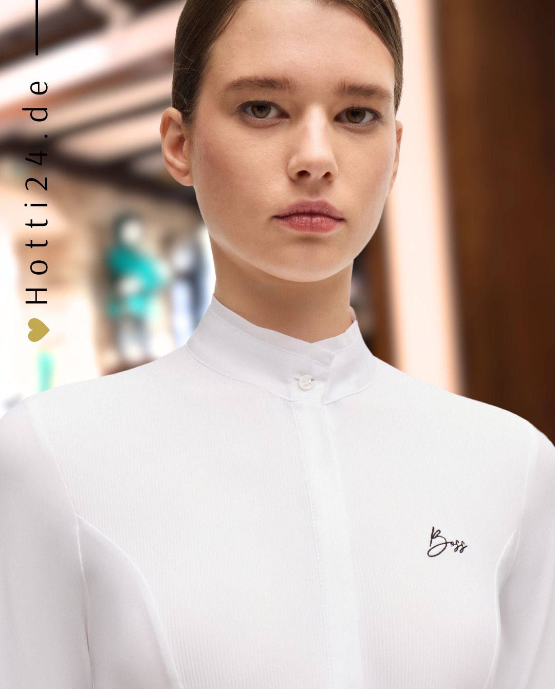 BOSS Equestrian »Turnierbluse Emma White Stripes