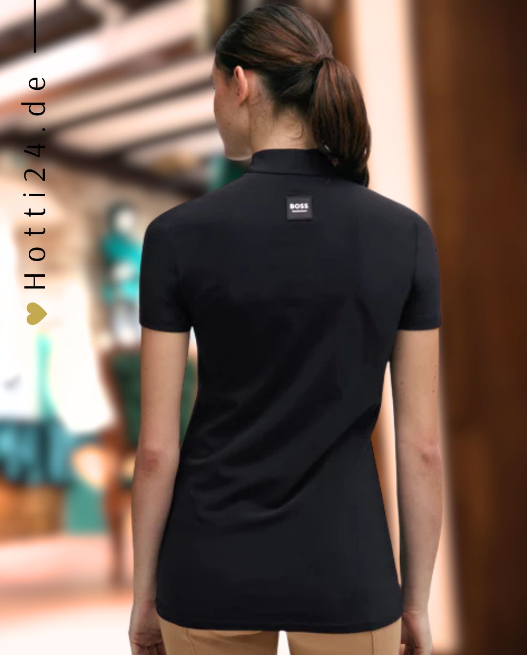 BOSS Equestrian »Trainingsshirt Mila Black