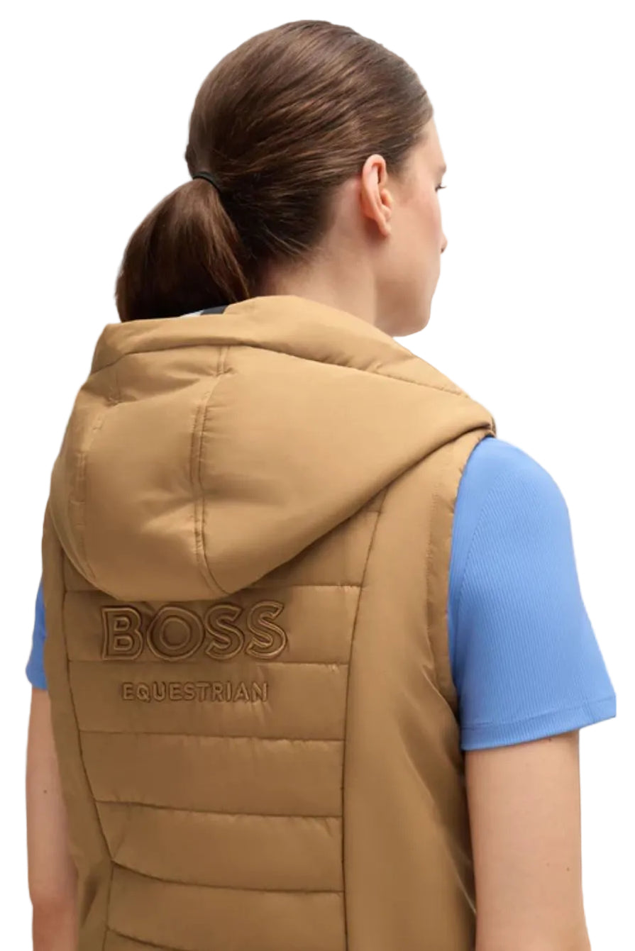 BOSS Equestrian »Damen Pufferweste Fally Camel
