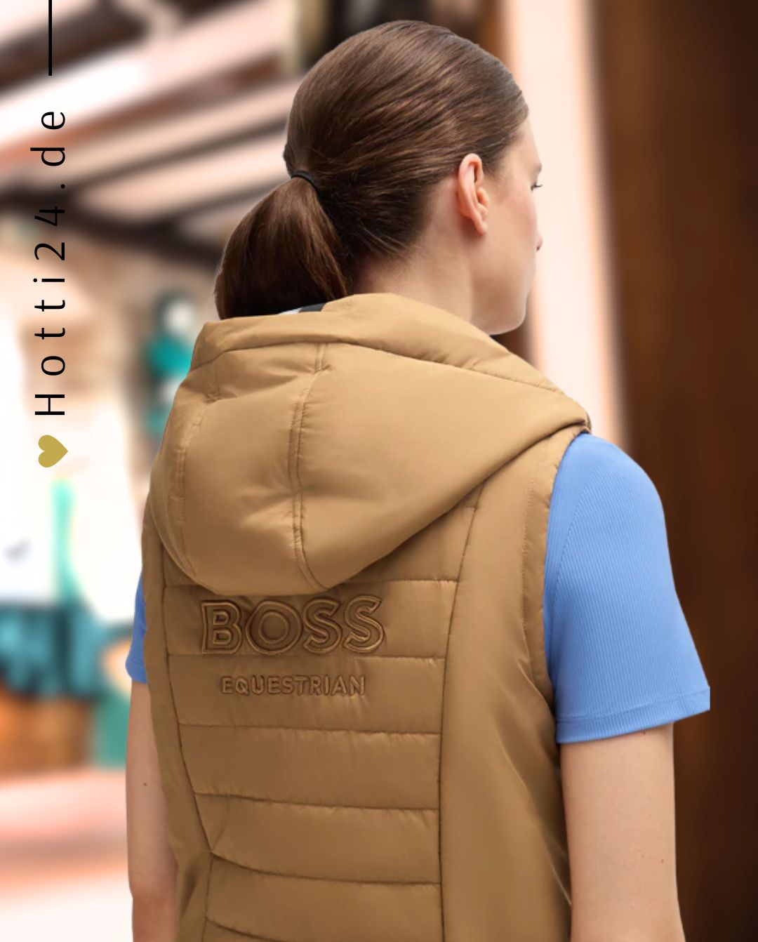 BOSS Equestrian »Weste Fally Puffer Camel