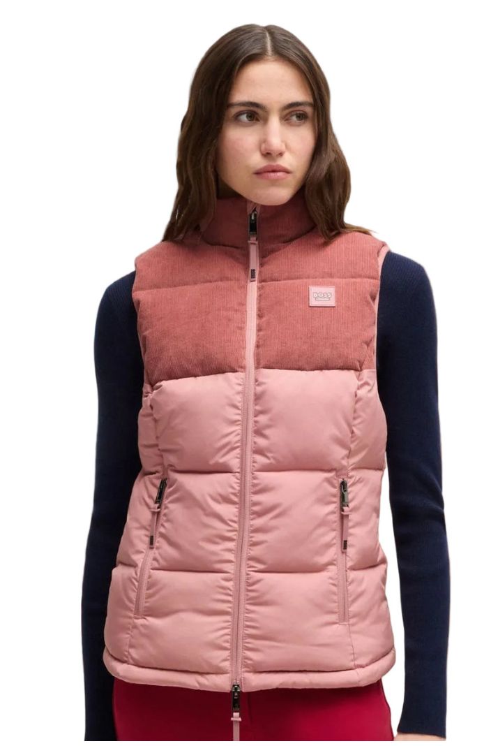 BOSS Equestrian Damen Weste Viola Rose Haze