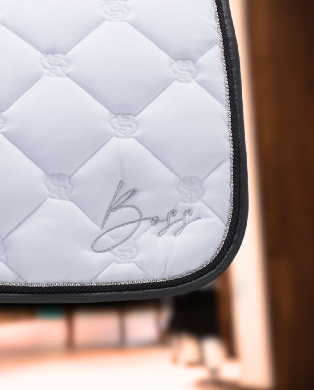 BOSS Equestrian »Dressurschabracke Glitter White
