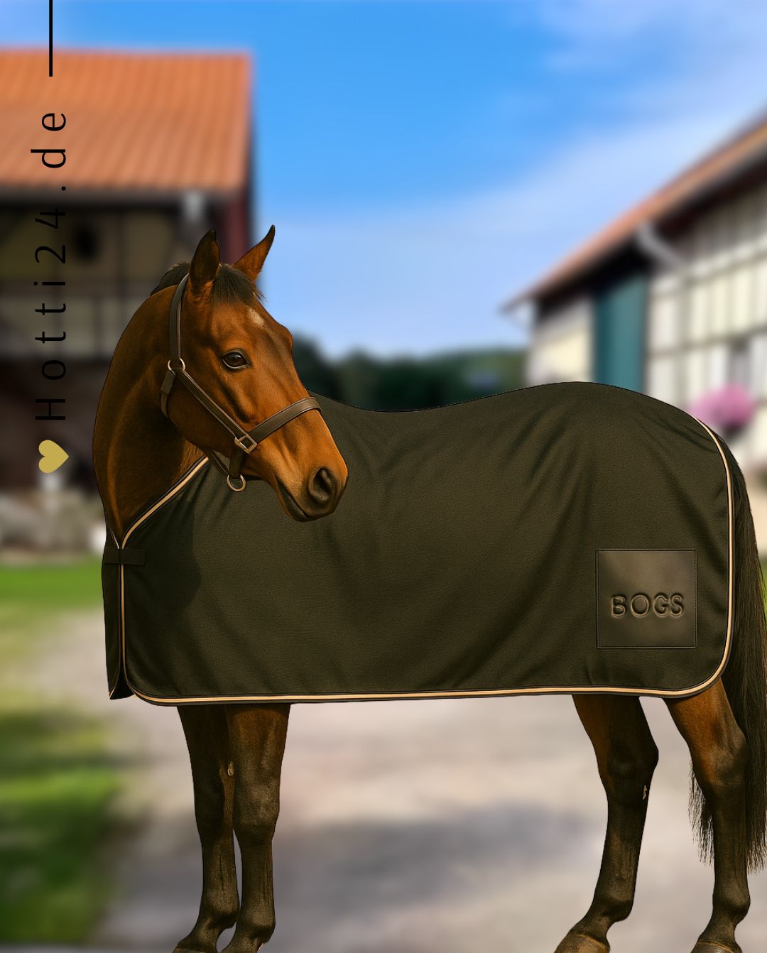 BOSS Equestrian »Fliegendecke Signature Black