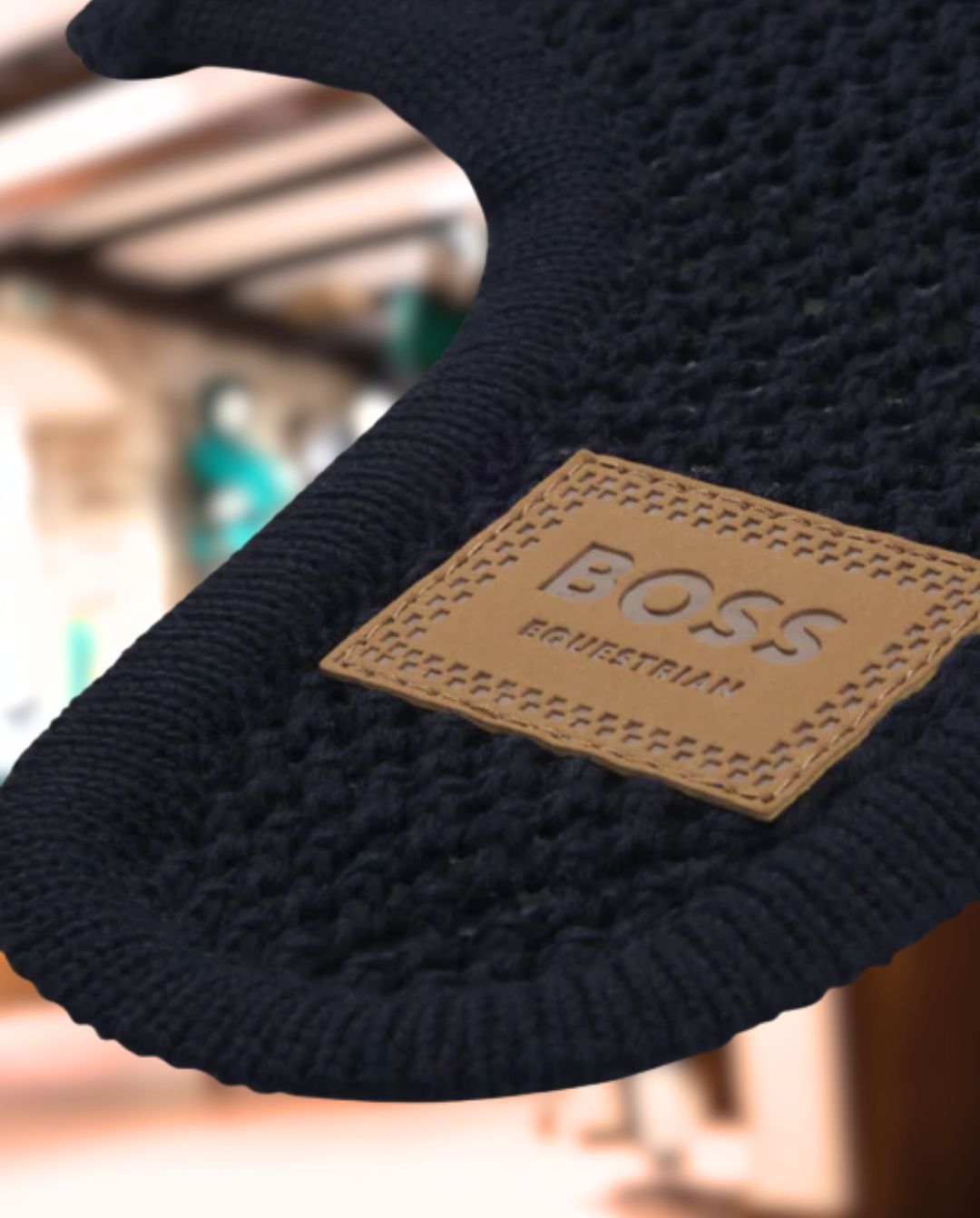BOSS Equestrian »Ear Bonnet Monochrome Sky Captain