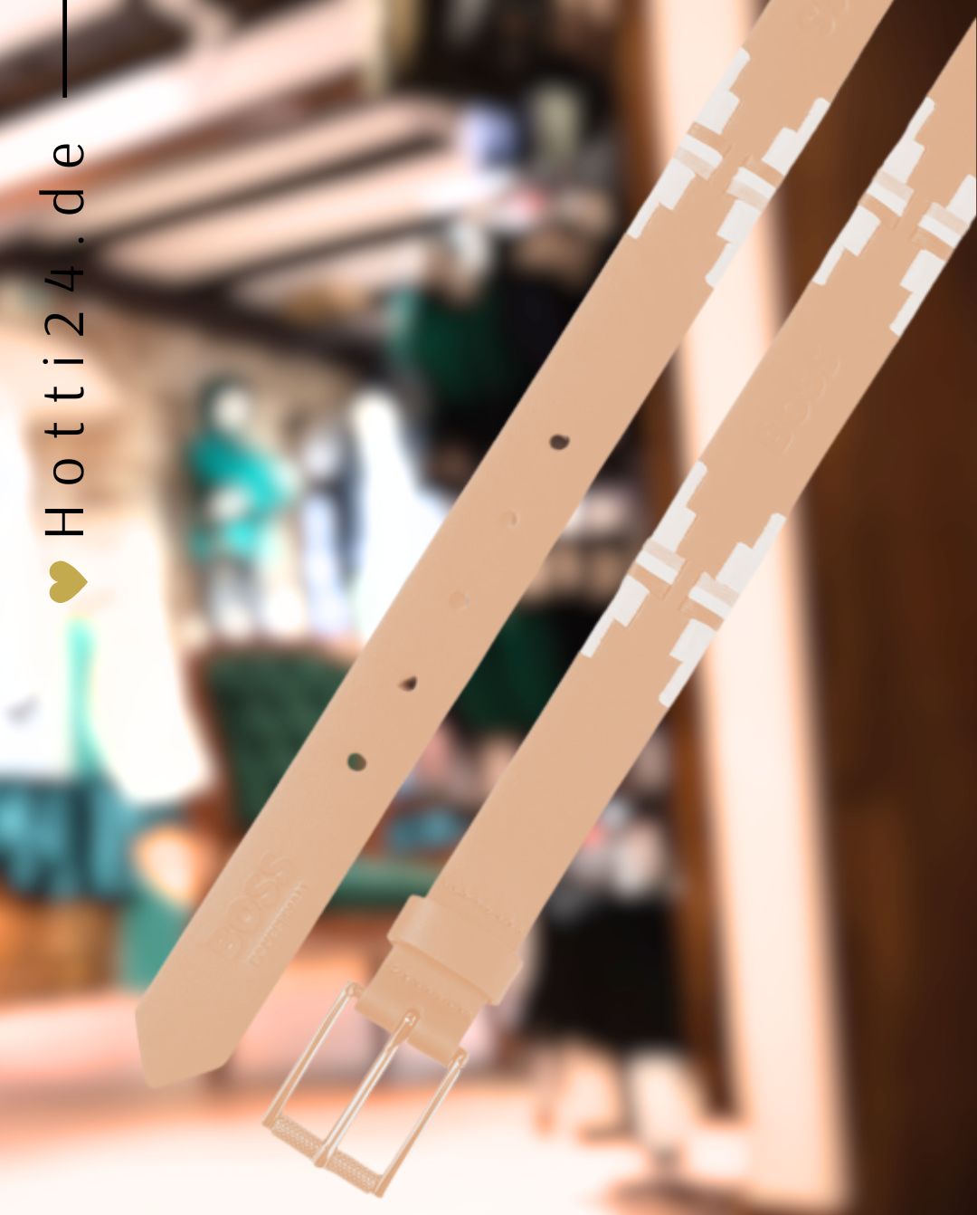 BOSS Equestrian »Gürtel Polo Peach Nougat