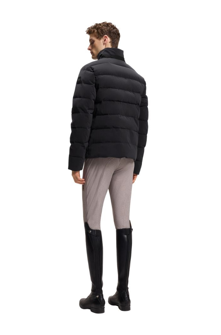 BOSS Equestrian Jacke Jamie Velvet-Optik Schwarz