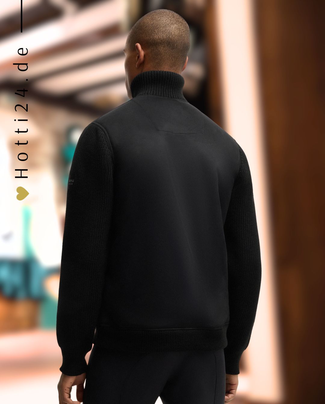 BOSS Equestrian »Jacke Taylor Alcantara Black