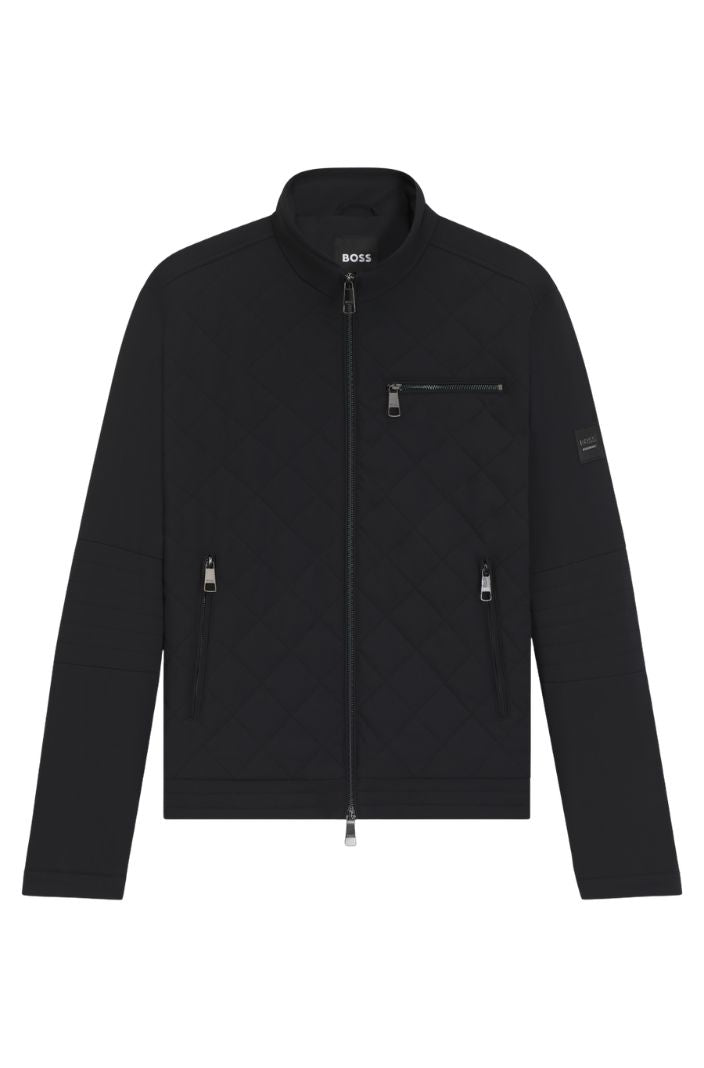 BOSS Equestrian »Motorbiker Pufferjacke Rian Black