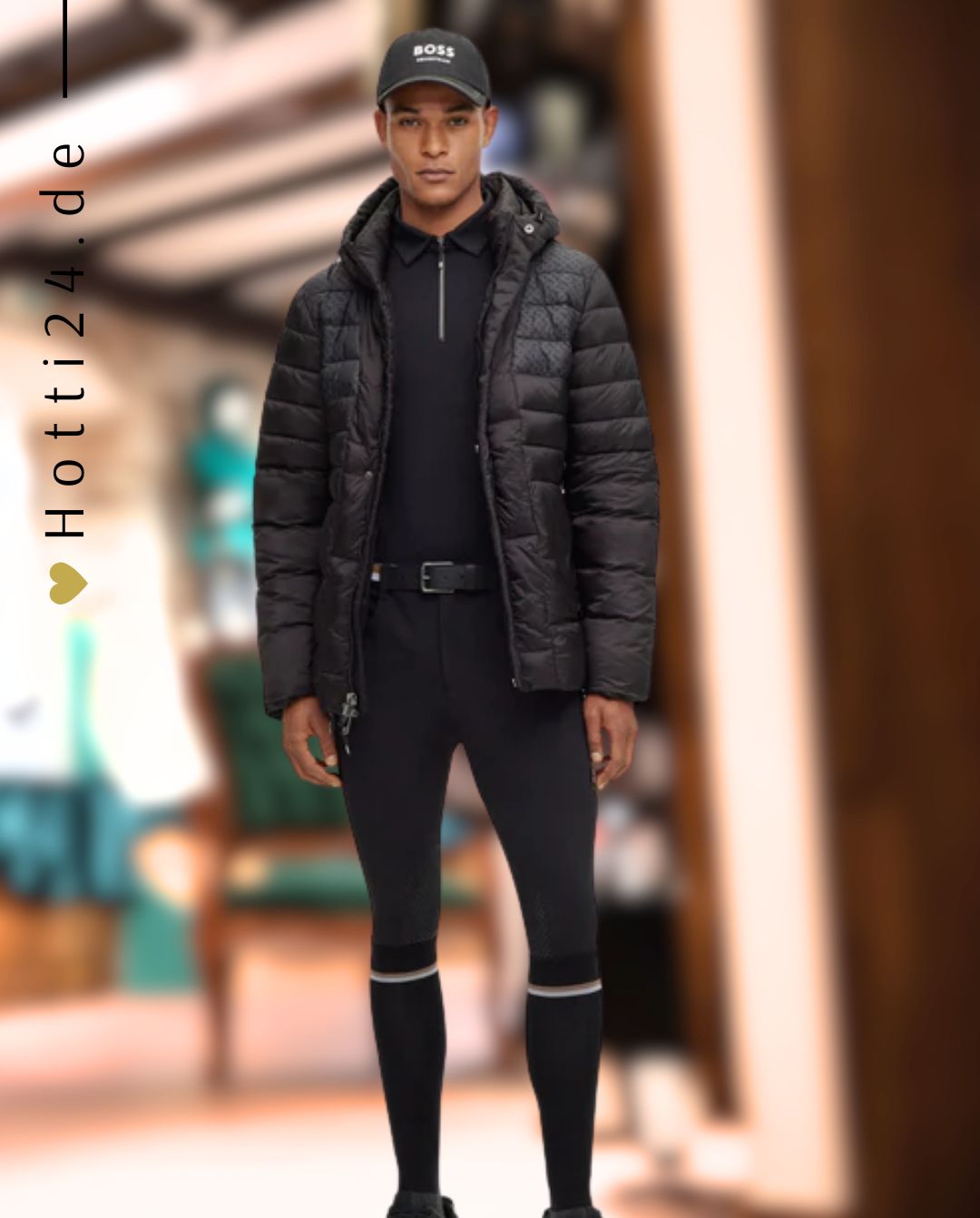 BOSS Equestrian »Reithose James KnieGrip Black 🏷️