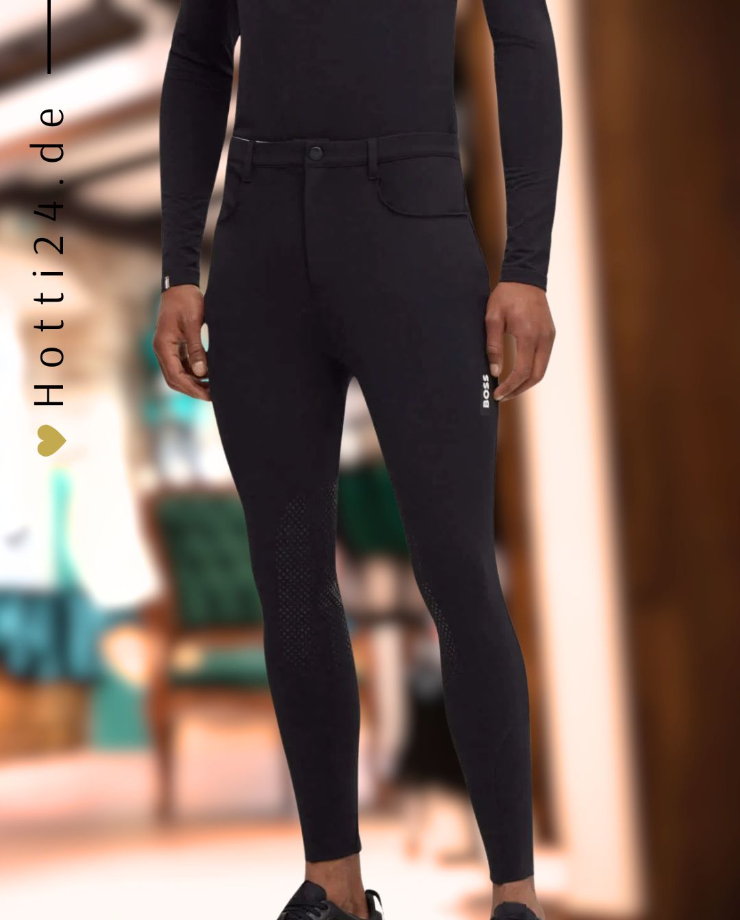 BOSS Equestrian »Reithose James KnieGrip Black