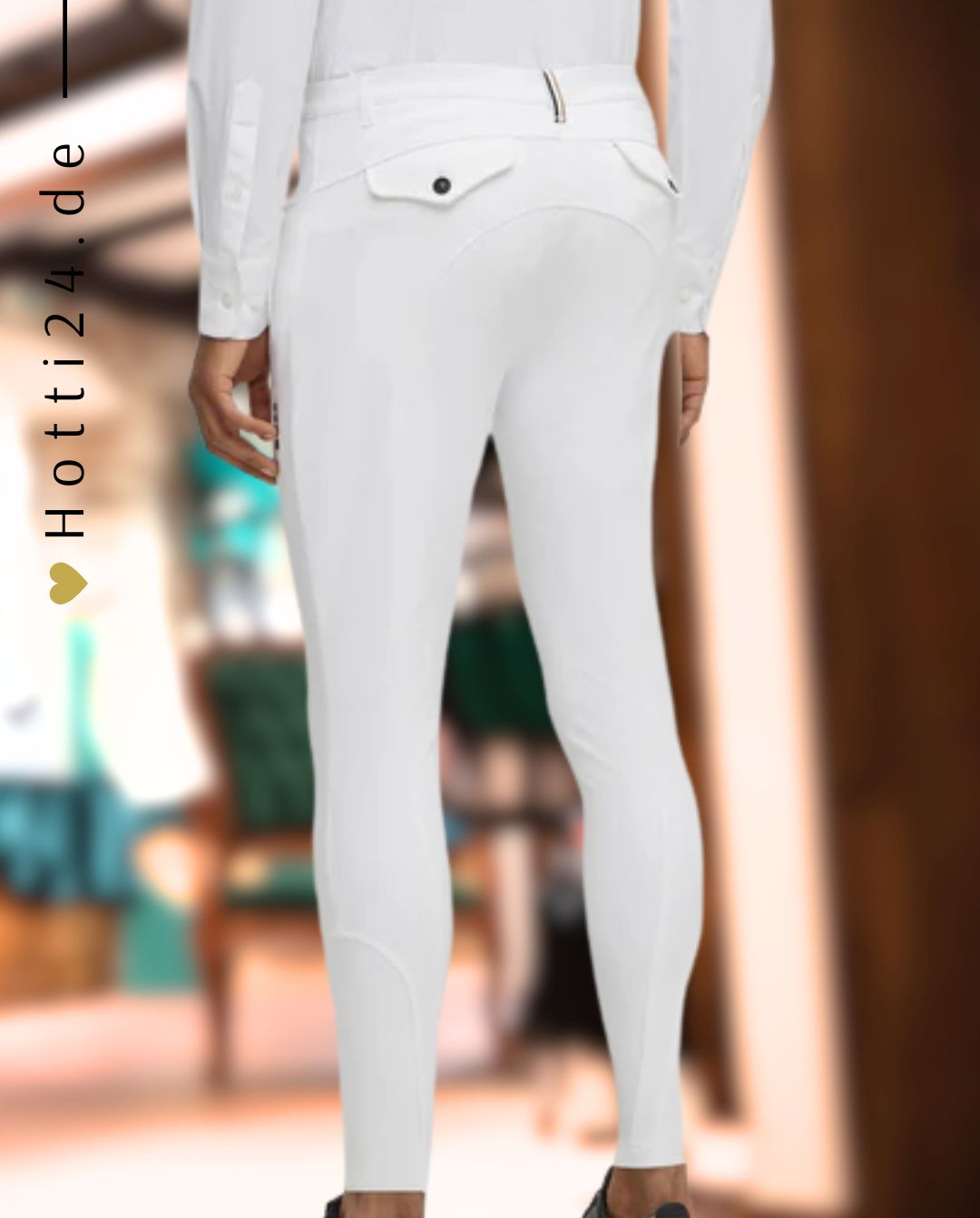BOSS Equestrian »Reithose James KnieGrip White 🏷️