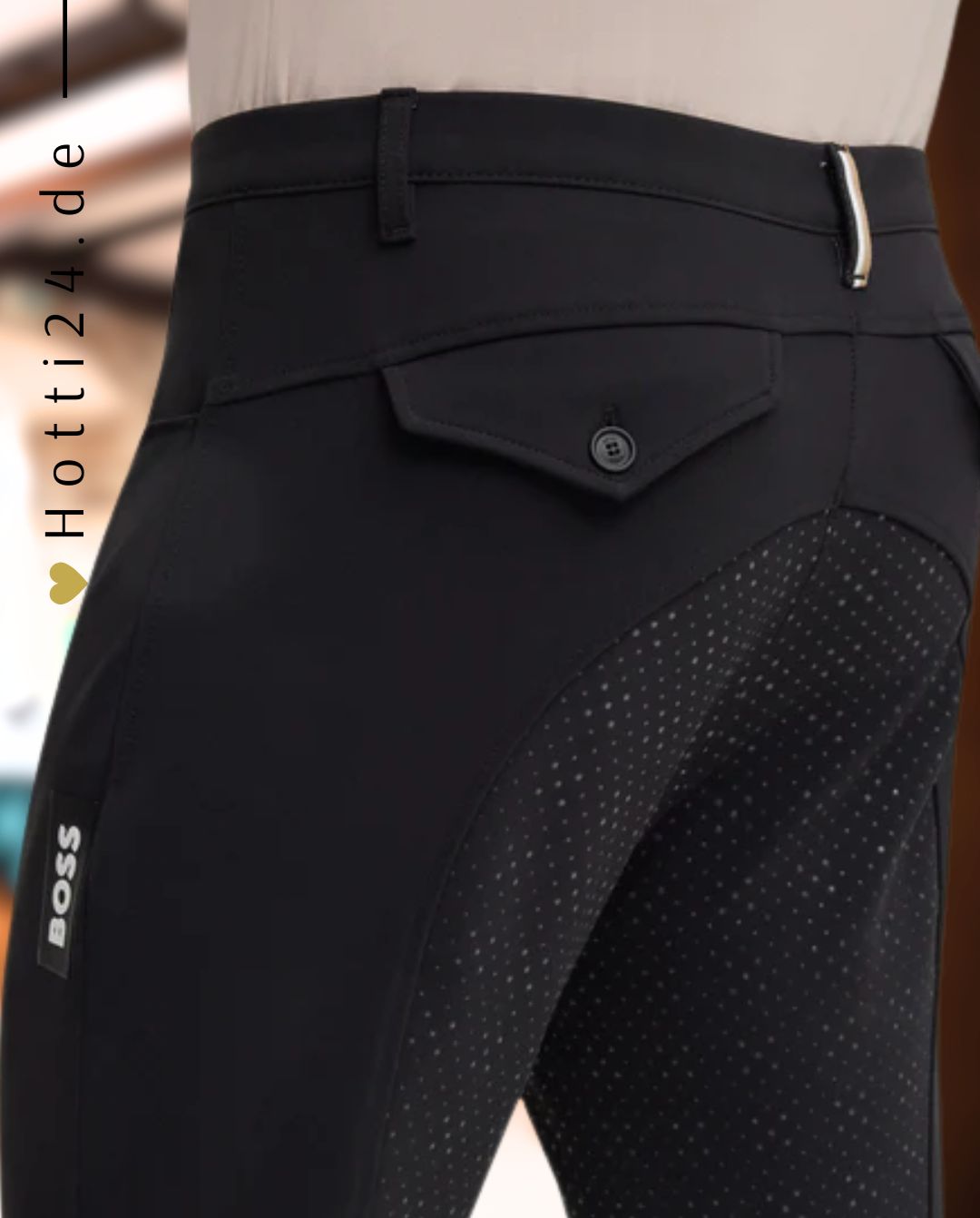 BOSS Equestrian »Reithose Jim FullGrip Black 🏷️