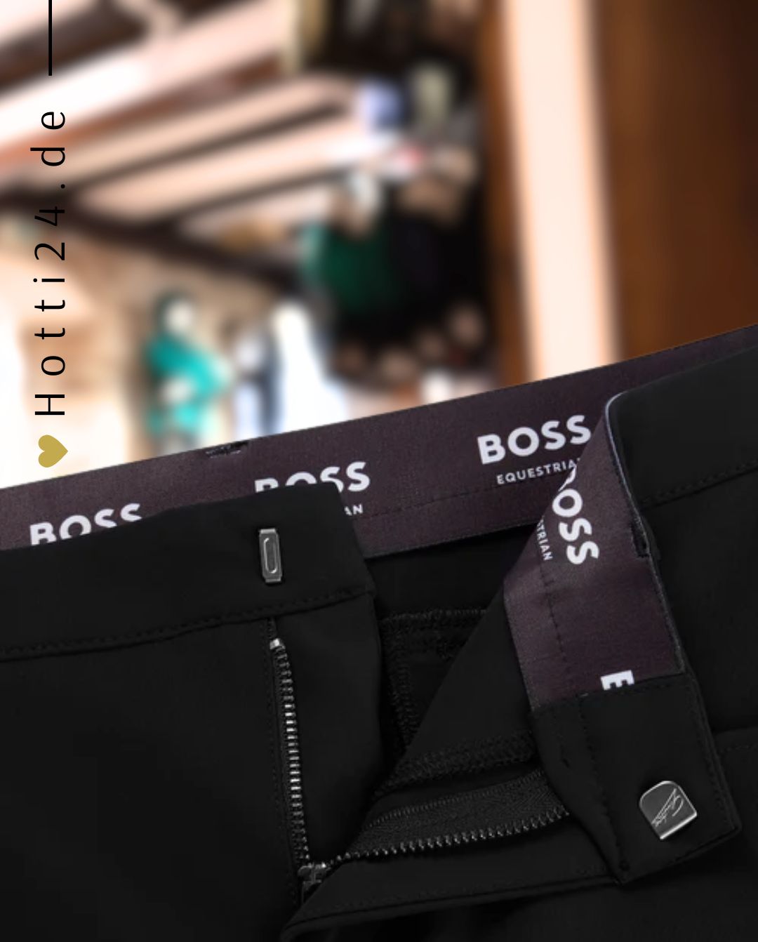BOSS Equestrian »Reithose Jim FullGrip Black 🏷️