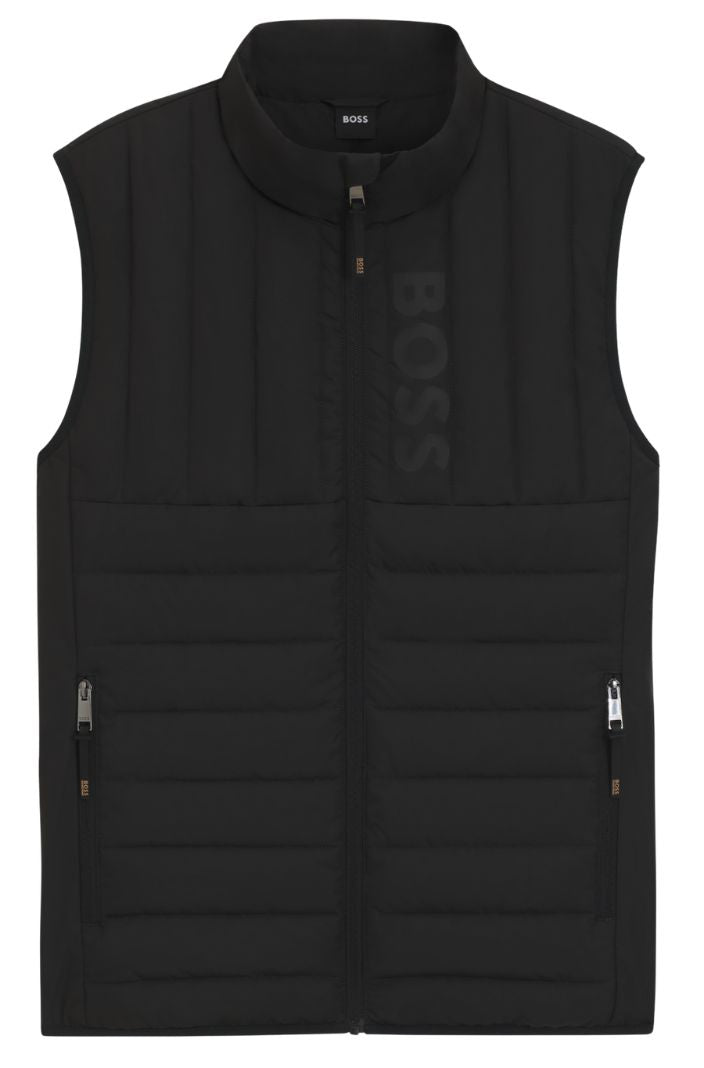 BOSS Equestrian »Herren Steppweste Ruben Black
