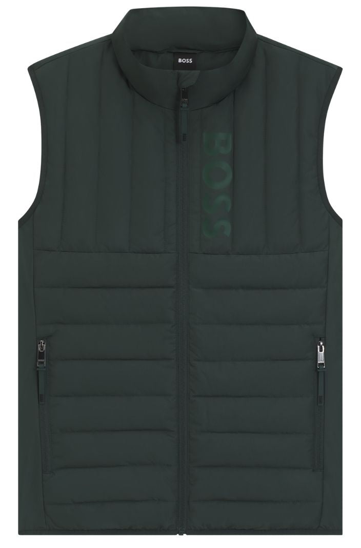 BOSS Equestrian »Herren Steppweste Ruben Pine Grove
