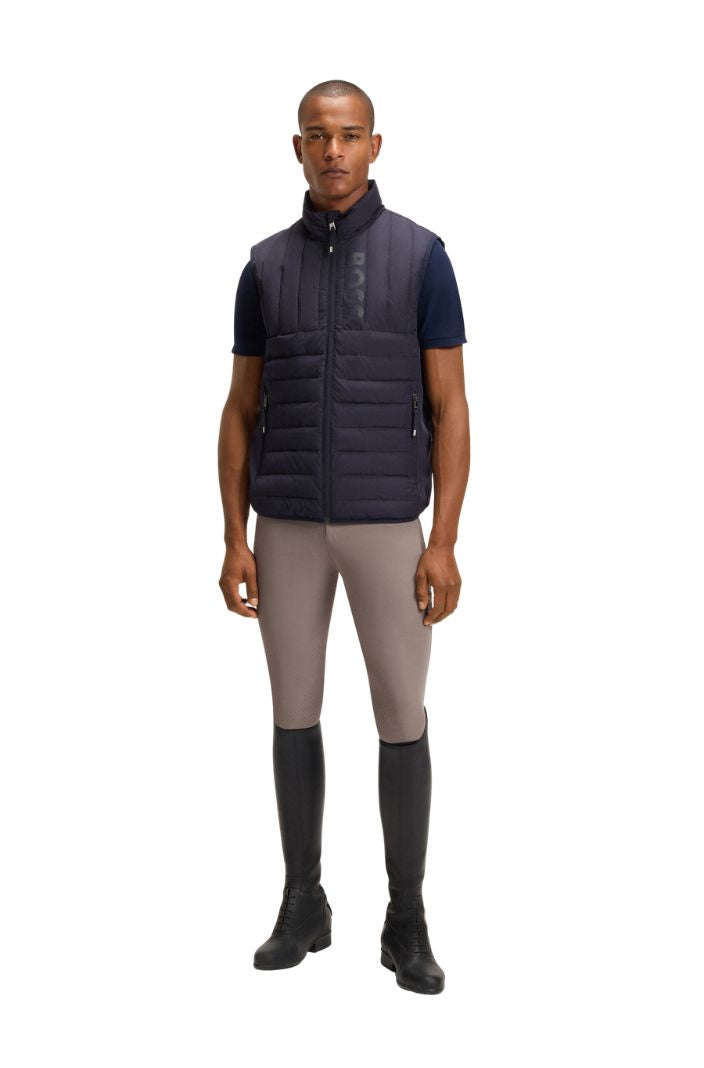 BOSS Equestrian »Herren Steppweste Ruben Sky Captain