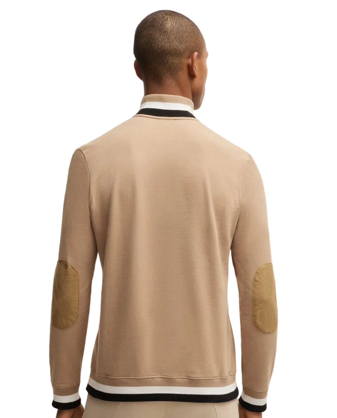 BOSS Equestrian »Sweatshirt Troyer Signature Camel