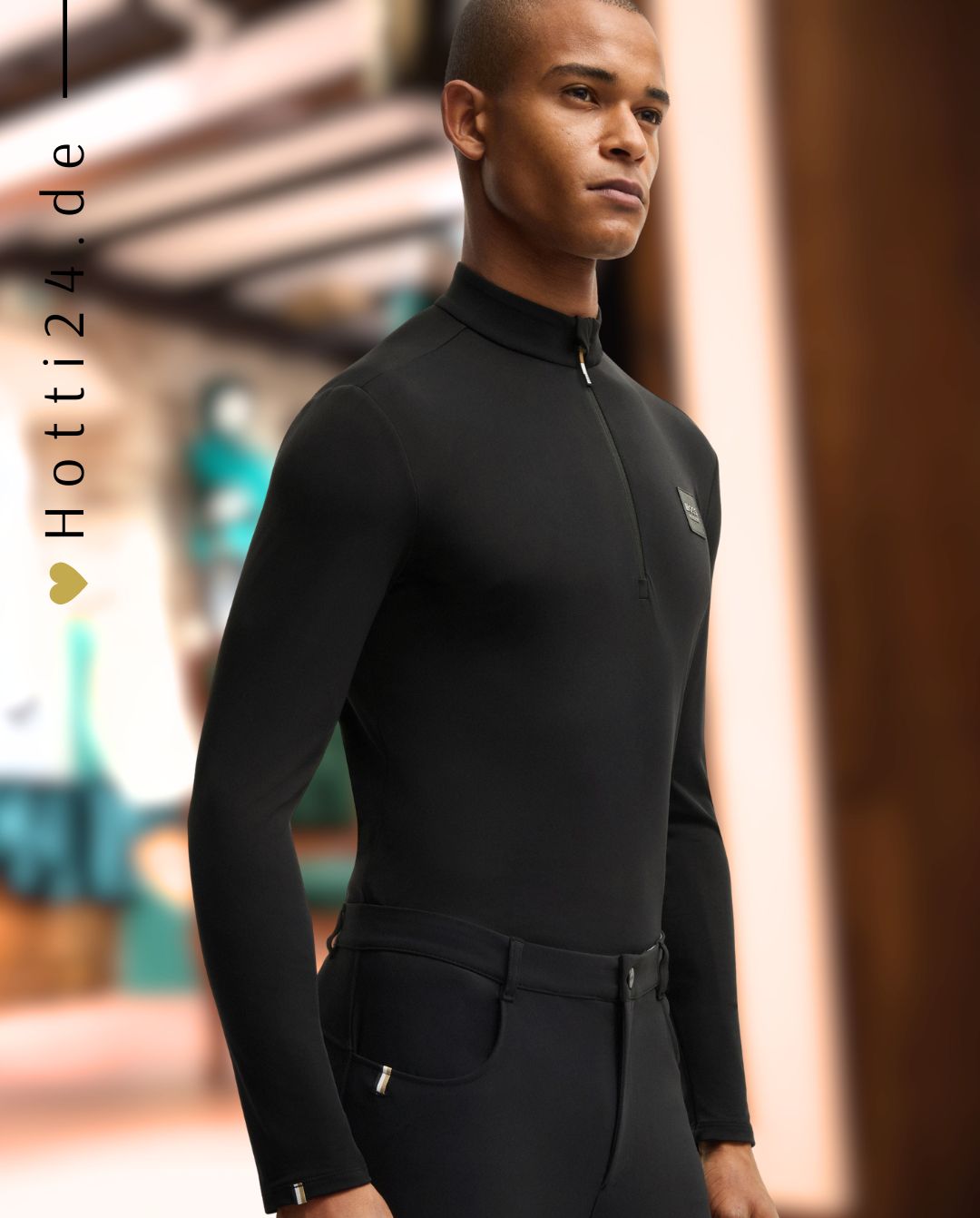 BOSS Equestrian »Trainingsshirt Nolan Peached Black