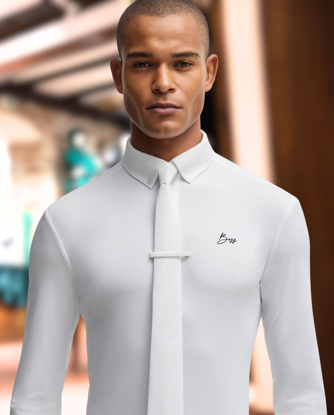 BOSS Equestrian »Turniershirt Nick Peached White