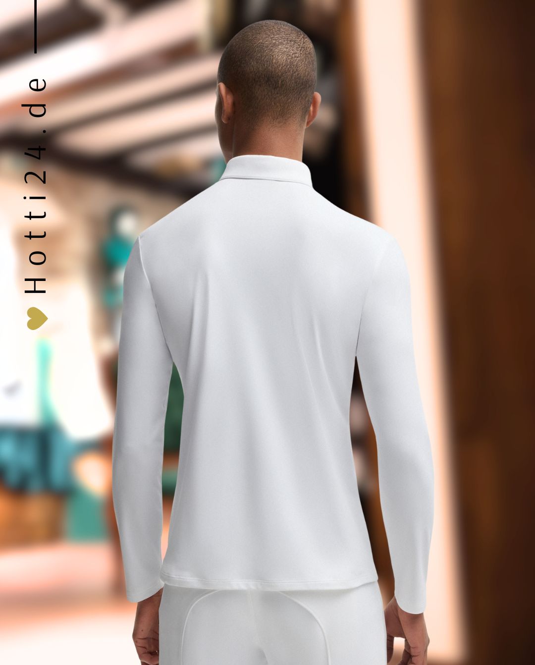 BOSS Equestrian »Turniershirt Nick Peached White