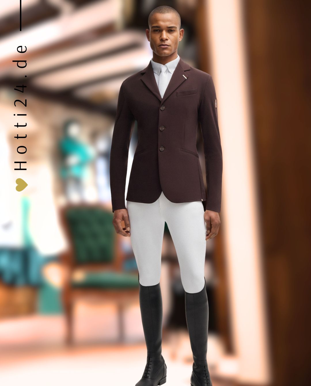 BOSS Equestrian »Turniershirt Nick Peached White