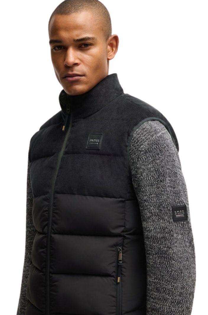 BOSS Equestrian Weste Arthur Schwarz