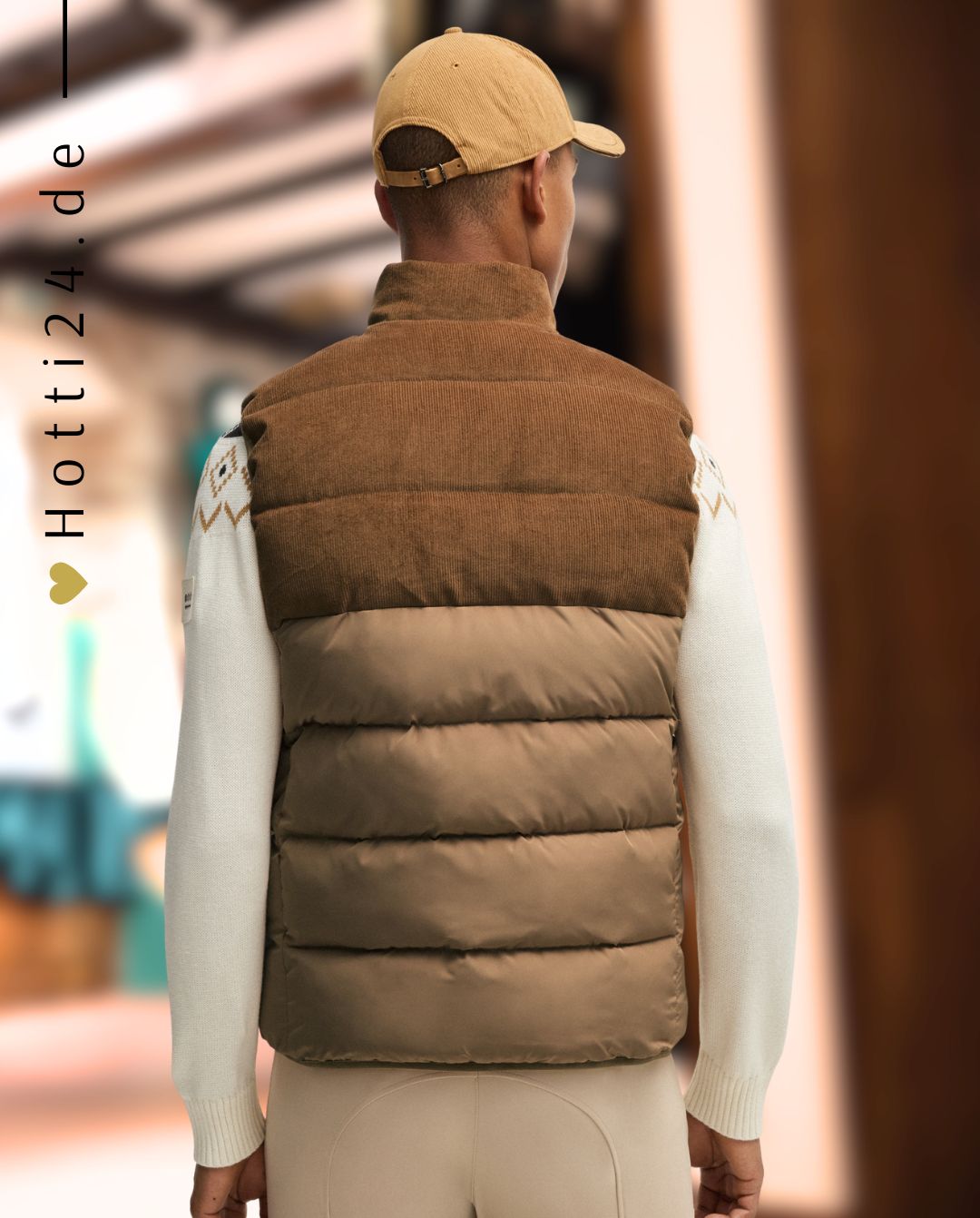 BOSS Equestrian "Vest Arthur Camel