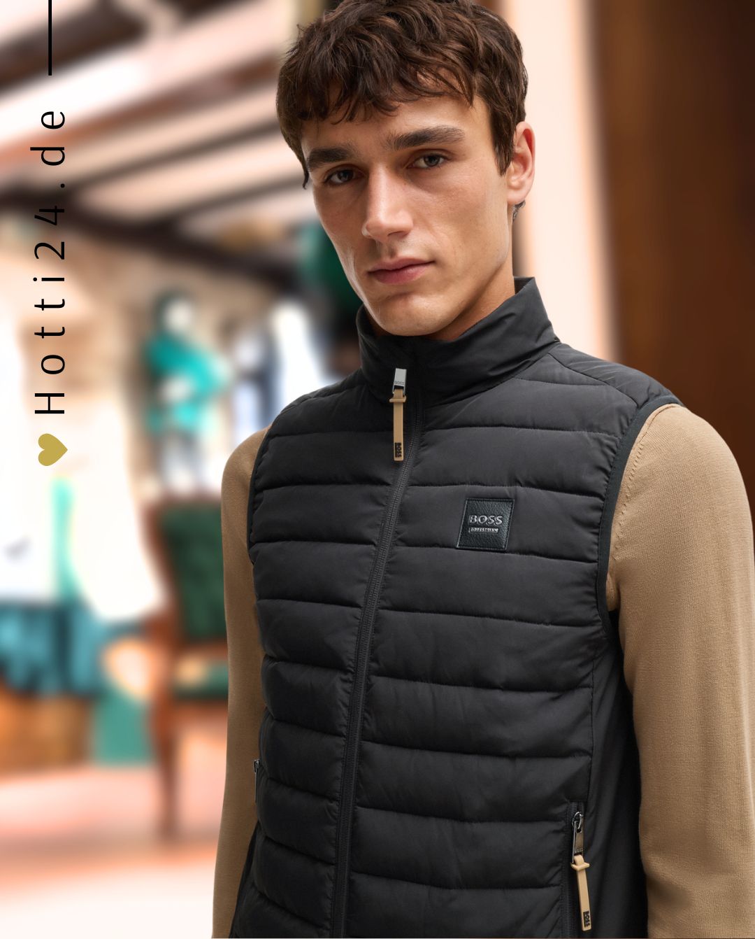 BOSS Equestrian »Weste Ashton Puffer Black