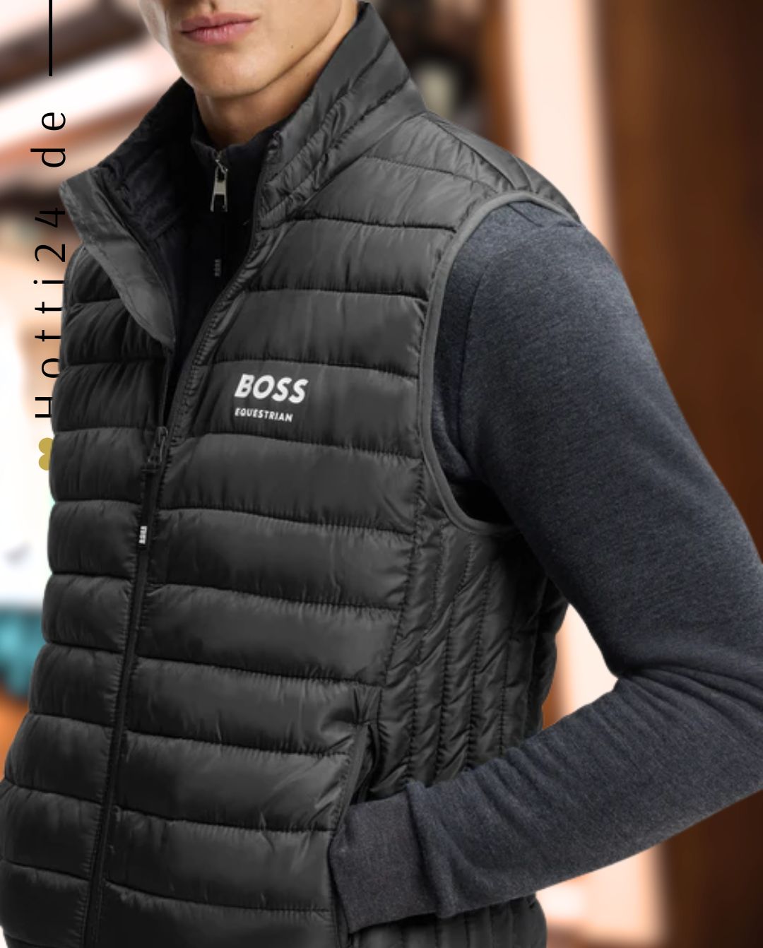 BOSS Equestrian »Weste Puffer Monza Black