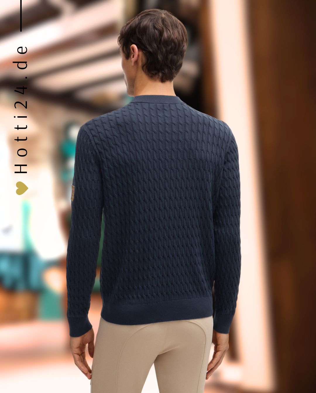 BOSS Equestrian »Strickpullover Jason Sky Captain