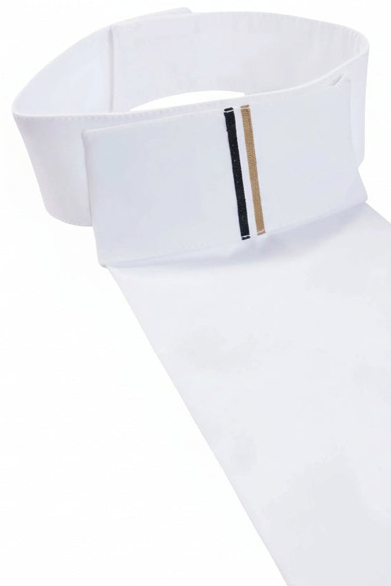 BOSS Equestrian Plastron Signature White