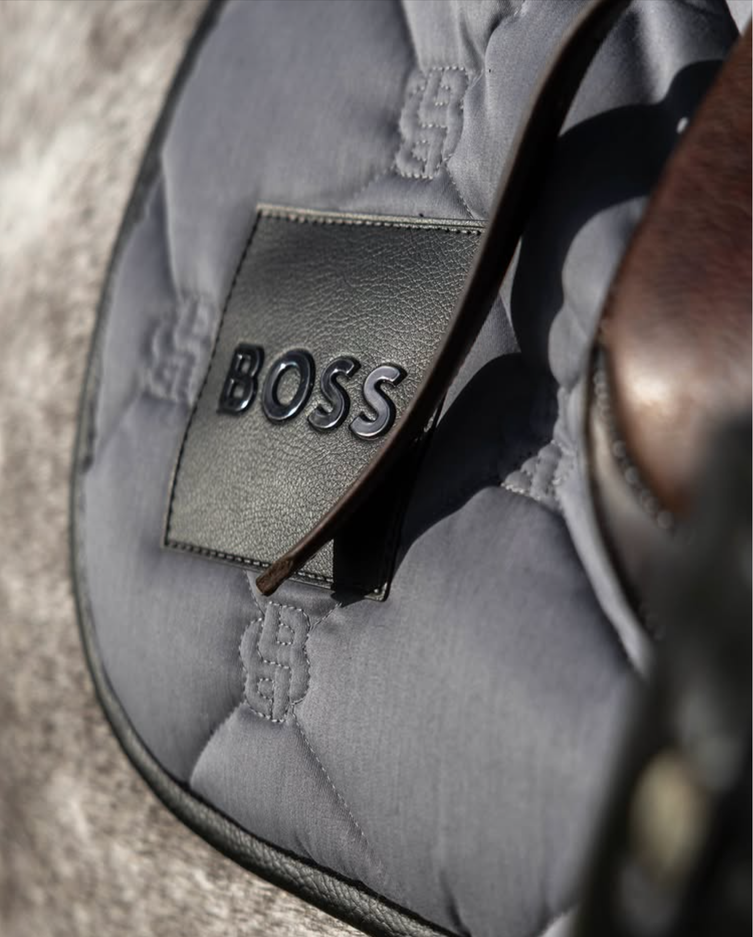 BOSS Equestrian »Jumping Saddle Pad Greymelange