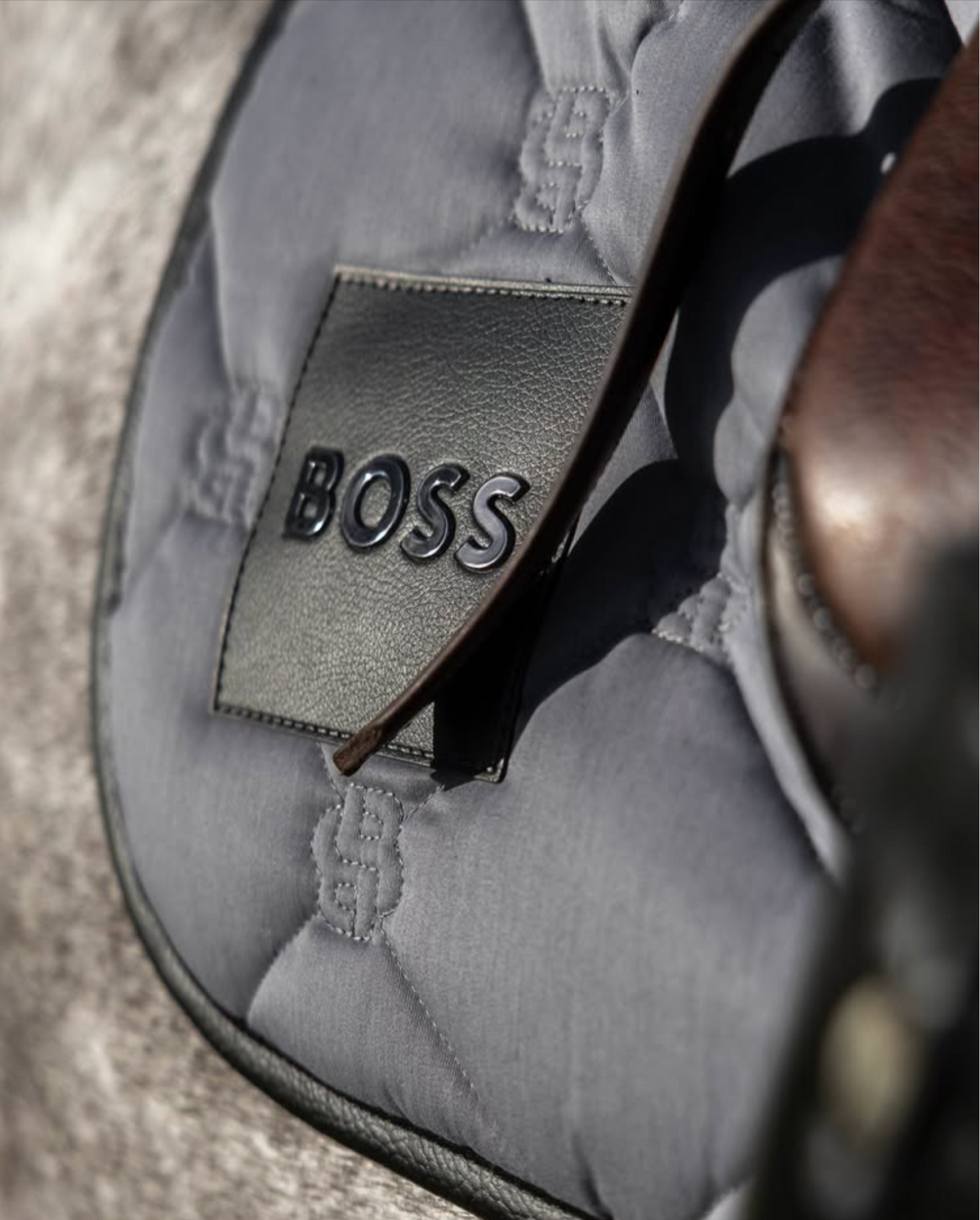BOSS Equestrian »Jumping Saddle Pad Greymelange