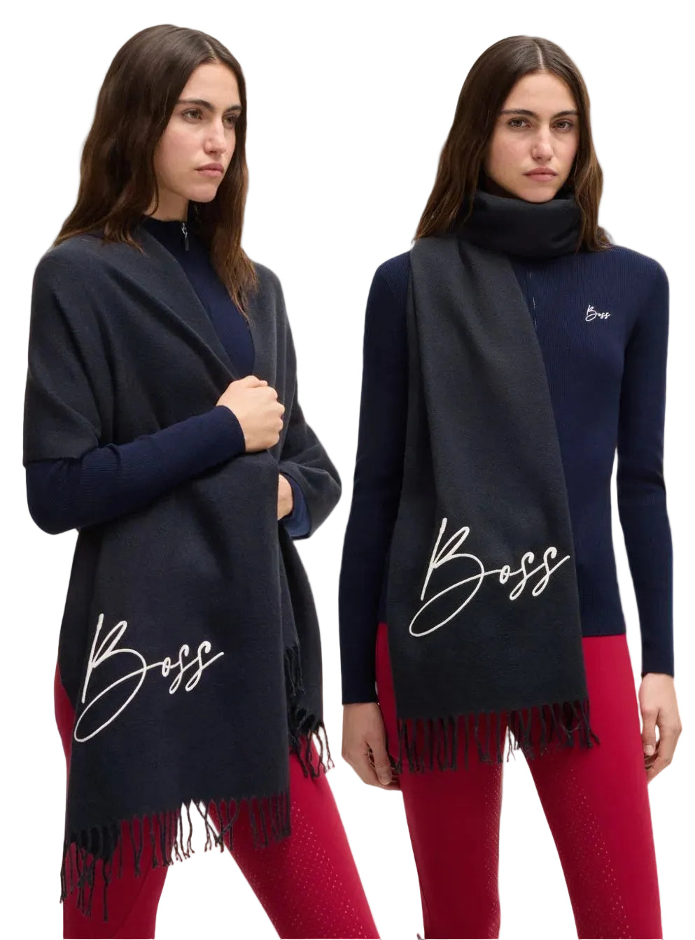BOSS Equestrian »Scarf Logo Sky Captain