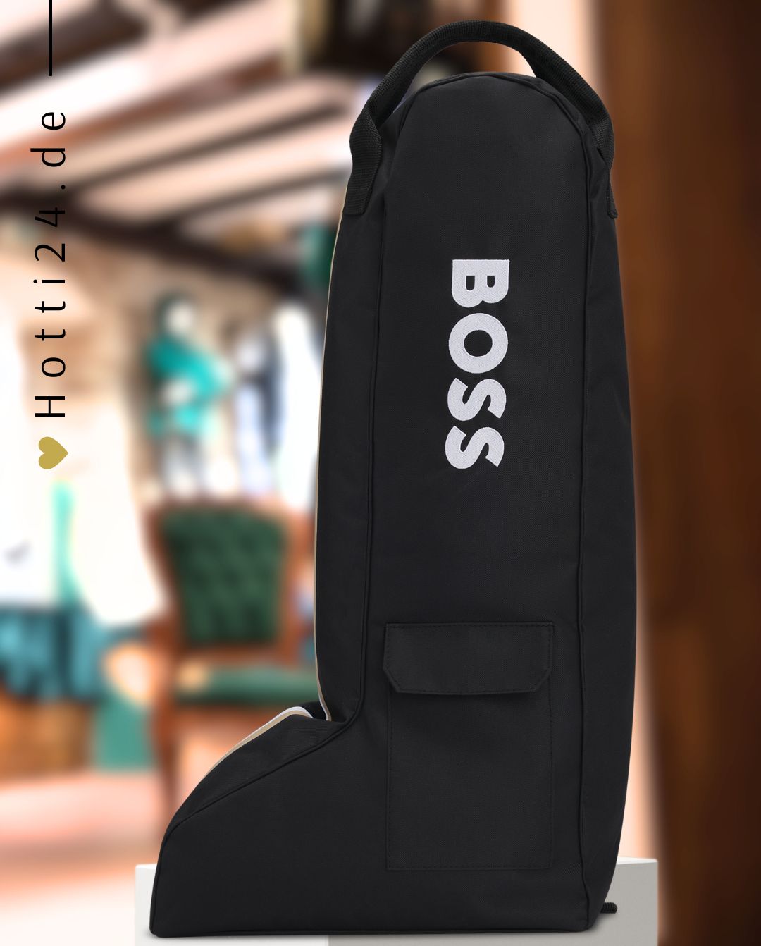 BOSS Equestrian »Stiefeltasche Signature Black