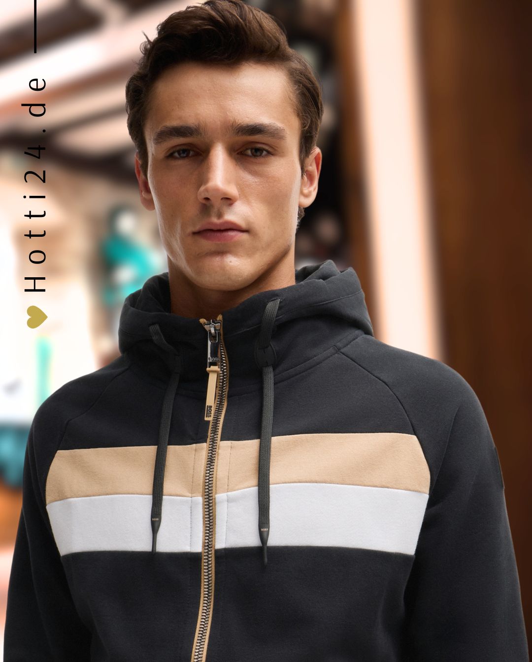 BOSS Equestrian »Trainingsjacke River Black