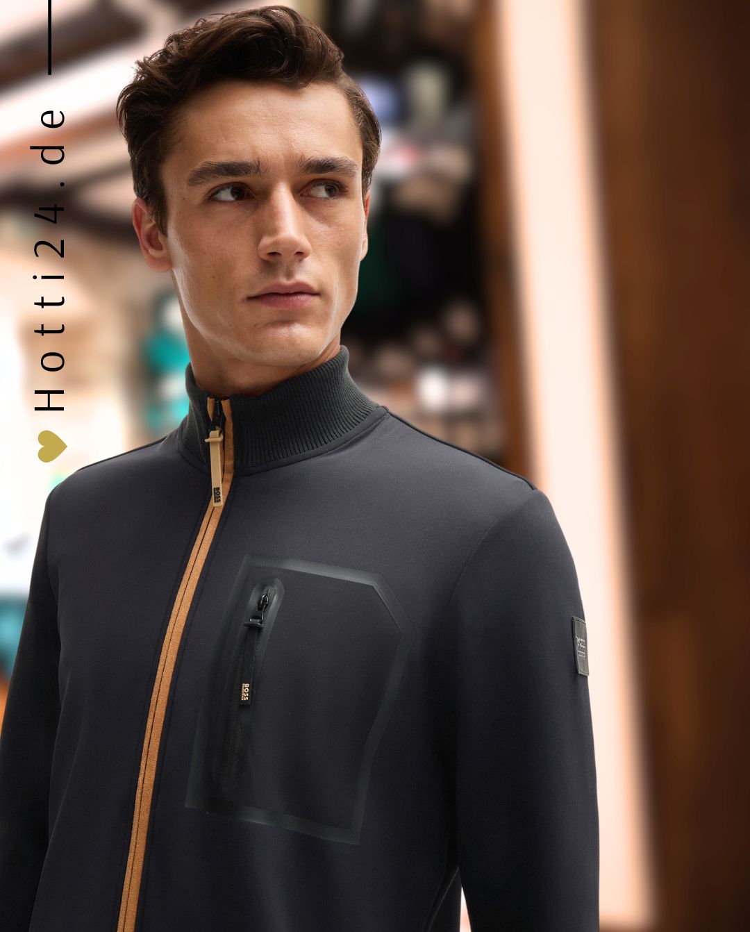 BOSS Equestrian »Trainingsjacke Sammy Black