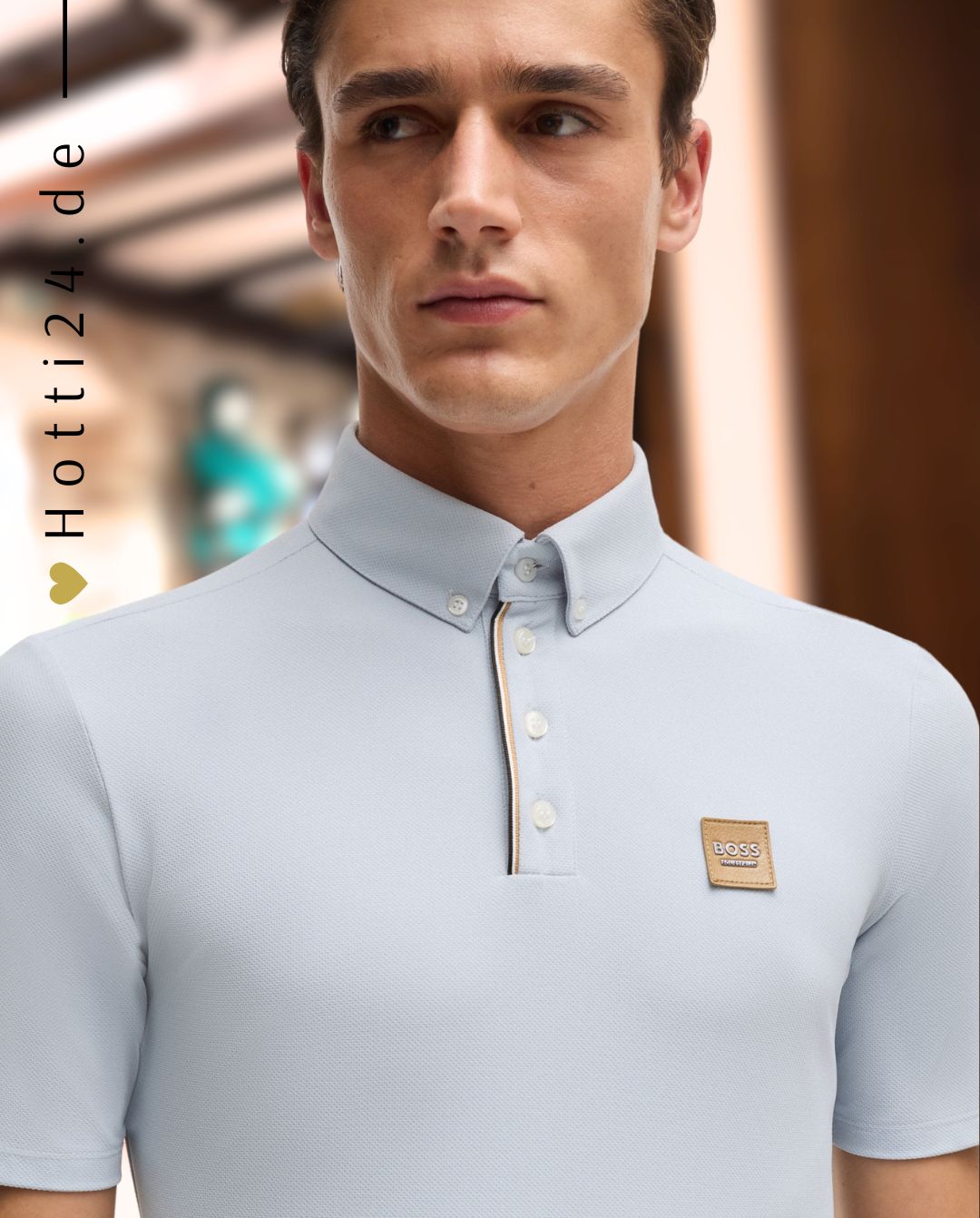 BOSS Equestrian »Trainingsshirt Matt Stripes Niagara