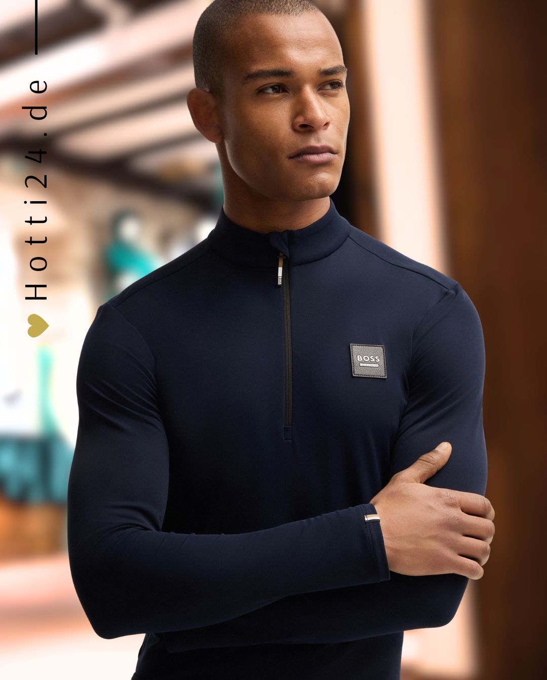 BOSS Equestrian "Training Shirt Nolan Peached Sky Captain
