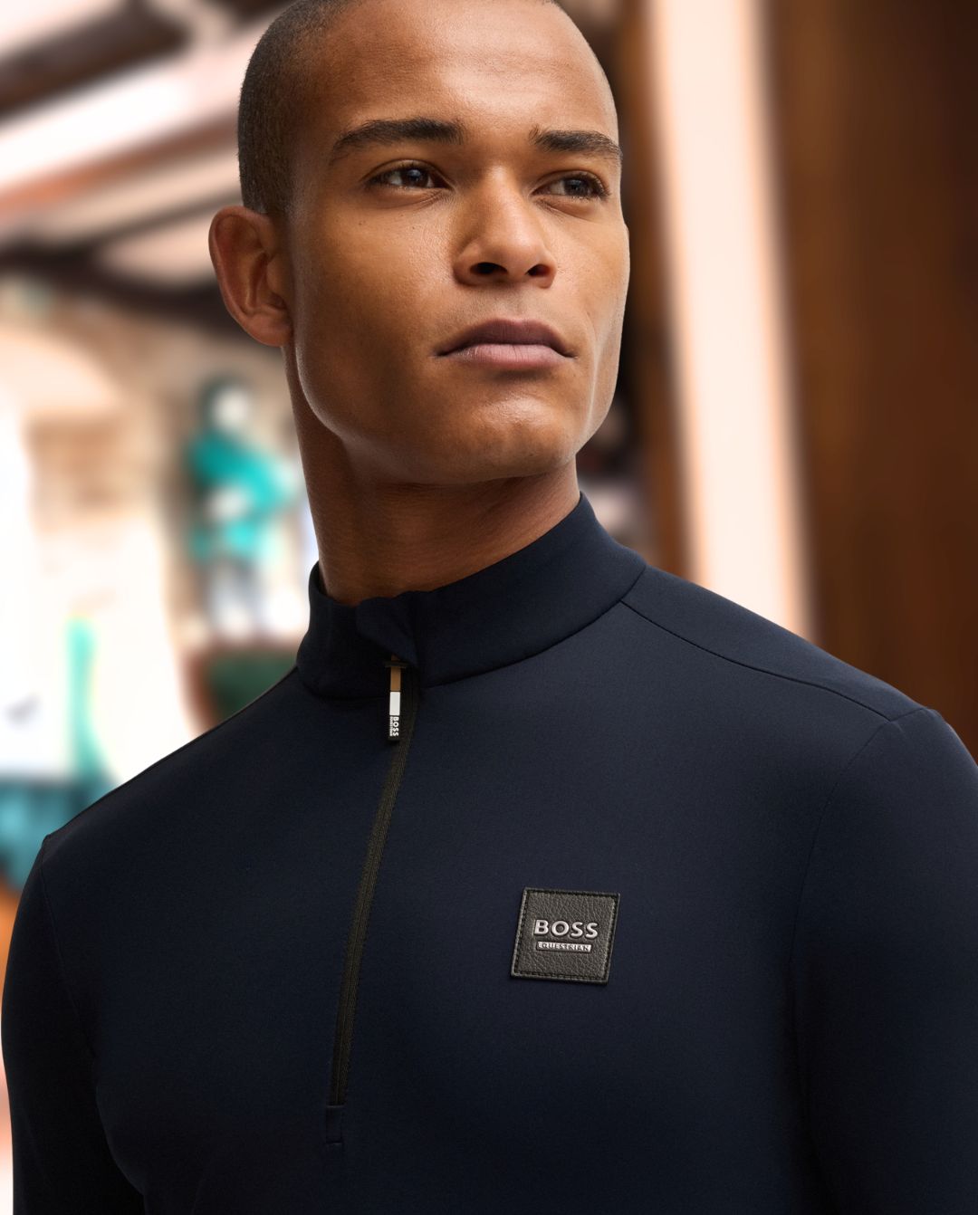 BOSS Equestrian »Trainingsshirt Nolan Peached Sky Captain