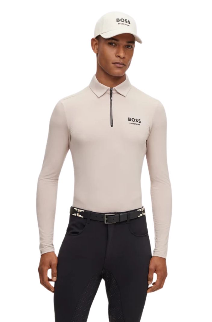 BOSS Equestrian Gürtel Polo Schwarz 🏷️