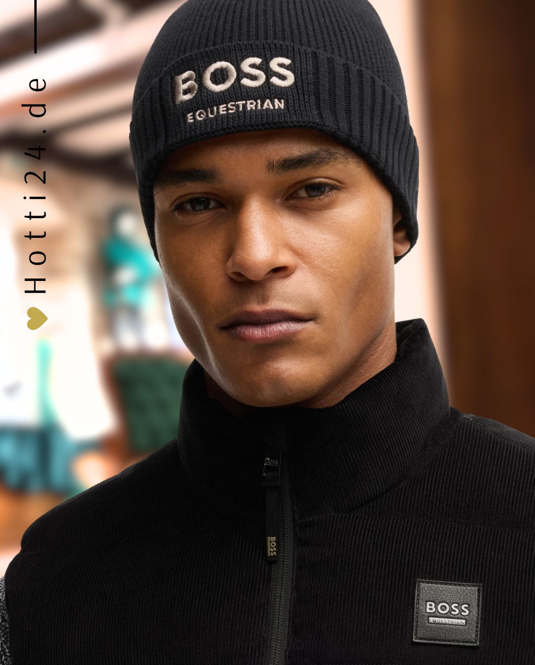 BOSS Equestrian »Mütze Fisher Black