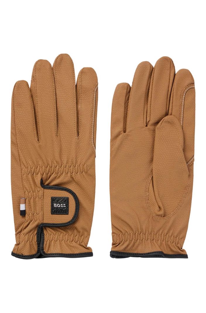 🩷 SALE BOSS Equestrian Unisex Reithandschuhe Hybrid Camel