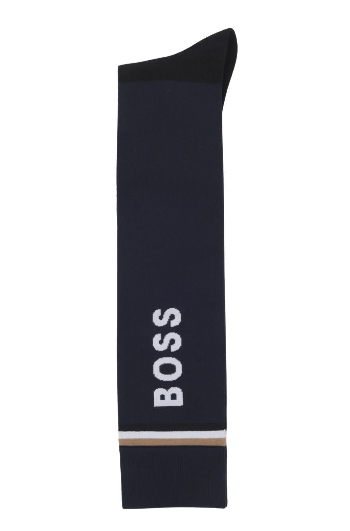 BOSS Equestrian »Riding Socks Chelsea Logo Sky Captain