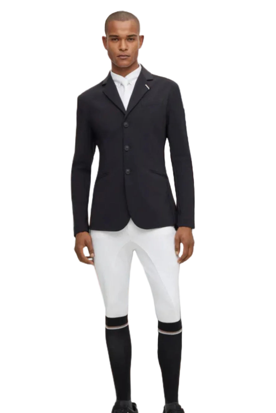 BOSS Equestrian Men's Competition Shirt Nick Signature White