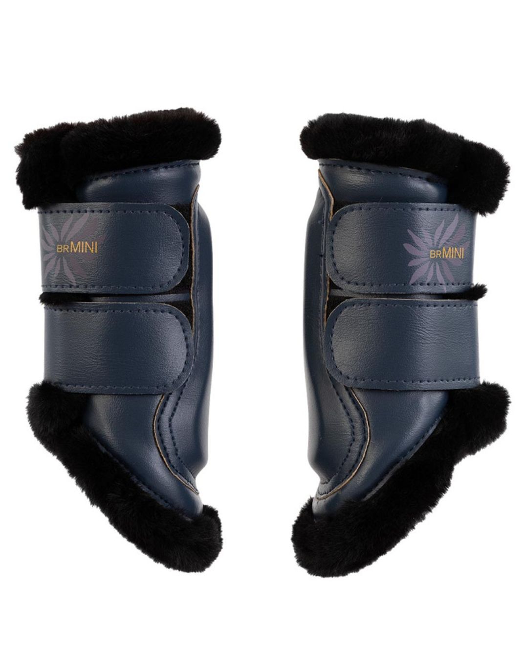 BR Fetlock Boots Mini Horse Majestic Navy 2-pack