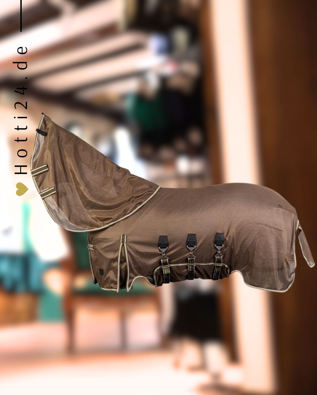 Premiere Fly Sheet Combo Detachable Neck Chocolate