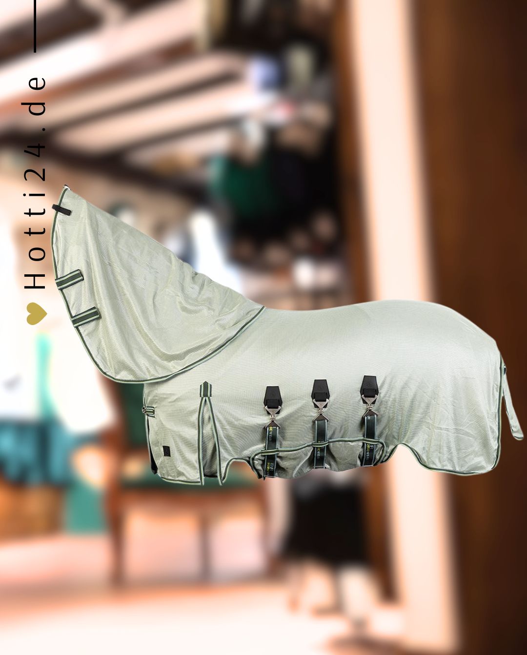 Premiere Fly Sheet Combo Detachable Neck Part Slate Grey