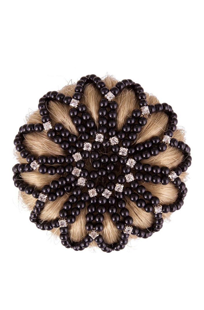 BR Haarnetz Pearl Diamond Schwarz